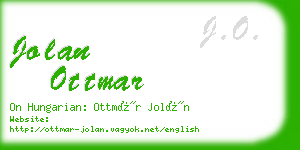 jolan ottmar business card